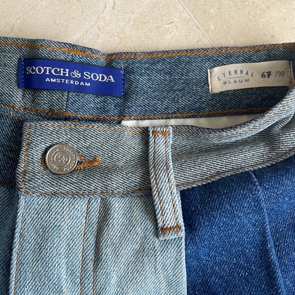 SCOTCH AND SODA LIMITED EDITION ETERNAL BLAUW SKORT - Picture 2 of 8